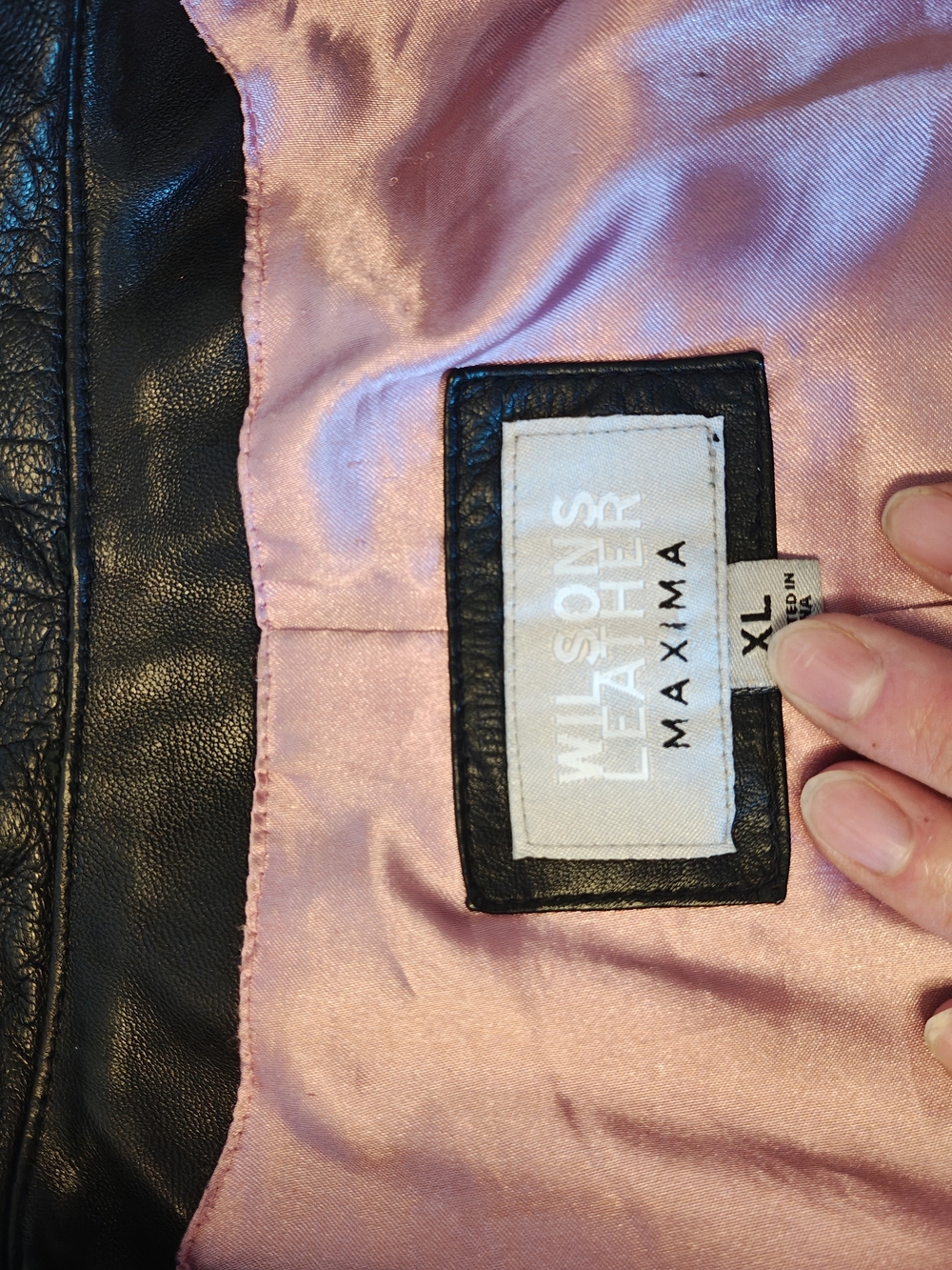 Wilsons Leather Maxima Leather Jacket XL - Picture 6 of 6